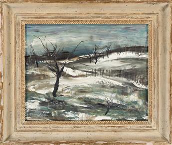 WILLIAM THON Winter Landscape.